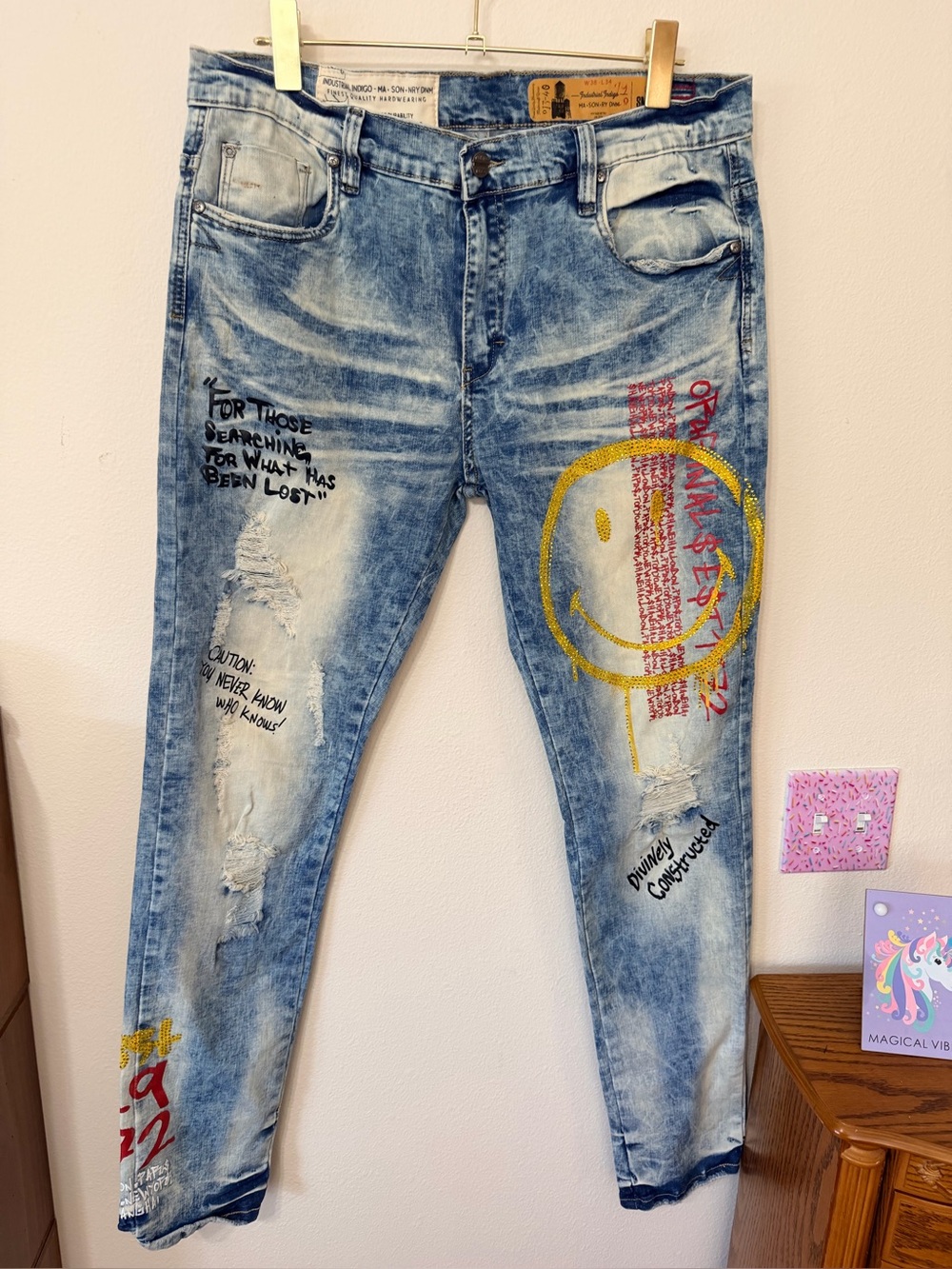 Industrial Indigo jeans size 38/34